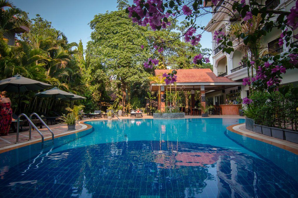 Silk D'Angkor Boutique Hotel Siem Reap Exterior foto
